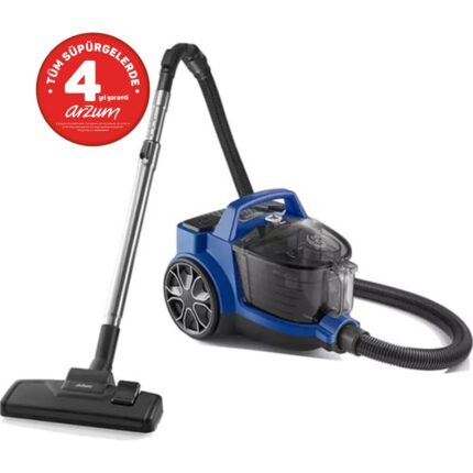 Arzum AR4072 Clean Force Blue Cyclone Filtreli Elektrikli Süpürge - Mavi